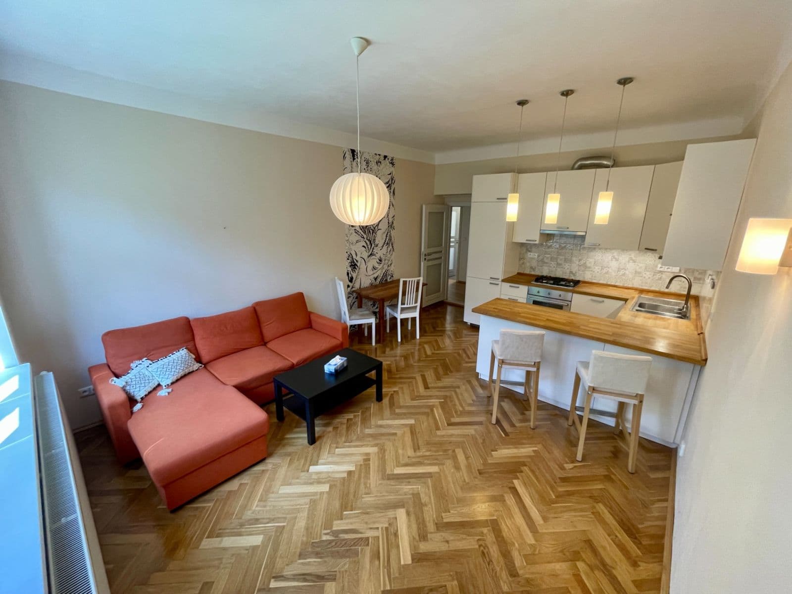 Prenájom bytu 2-izbový 52 m², Hájkova, Praha, Praha Prenájom bytu 2-izbový 52 m², Hájkova, Praha, Praha