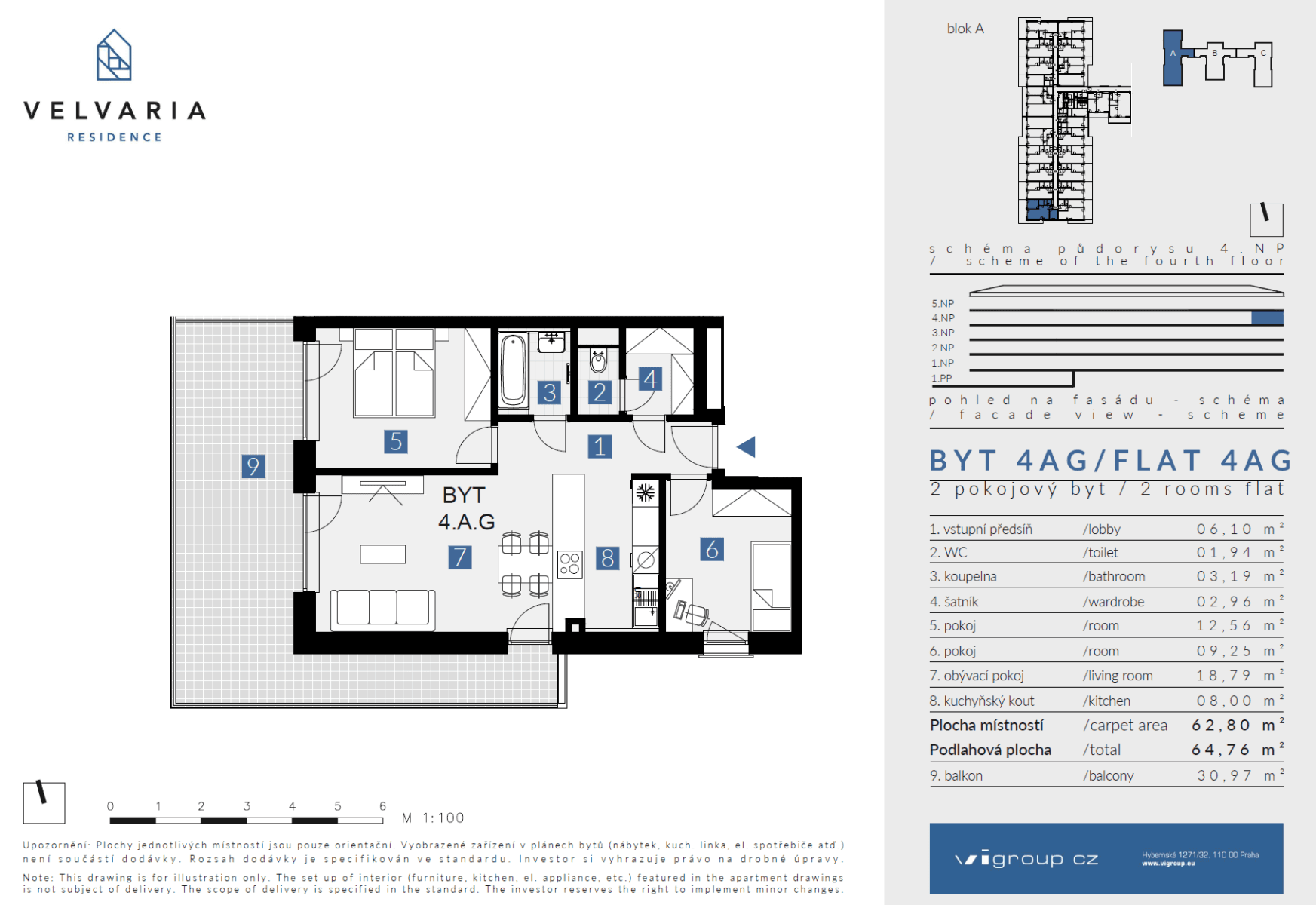 Prenájom bytu 3-izbový 64 m², Velvarská, Horoměřice, Středočeský kraj Prenájom bytu 3-izbový 64 m², Velvarská, Horoměřice, Středočeský kraj