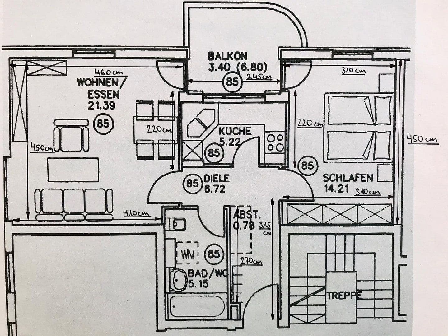 Predaj bytu 2-izbový 56 m², Cusanusstr. 36, Ingolstadt, Bavorsko Predaj bytu 2-izbový 56 m², Cusanusstr. 36, Ingolstadt, Bavorsko