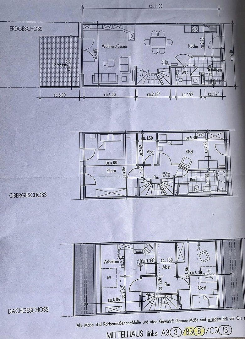 Predaj domu 132 m², pozemok 157 m², Gießen, Hesensko Predaj domu 132 m², pozemok 157 m², Gießen, Hesensko