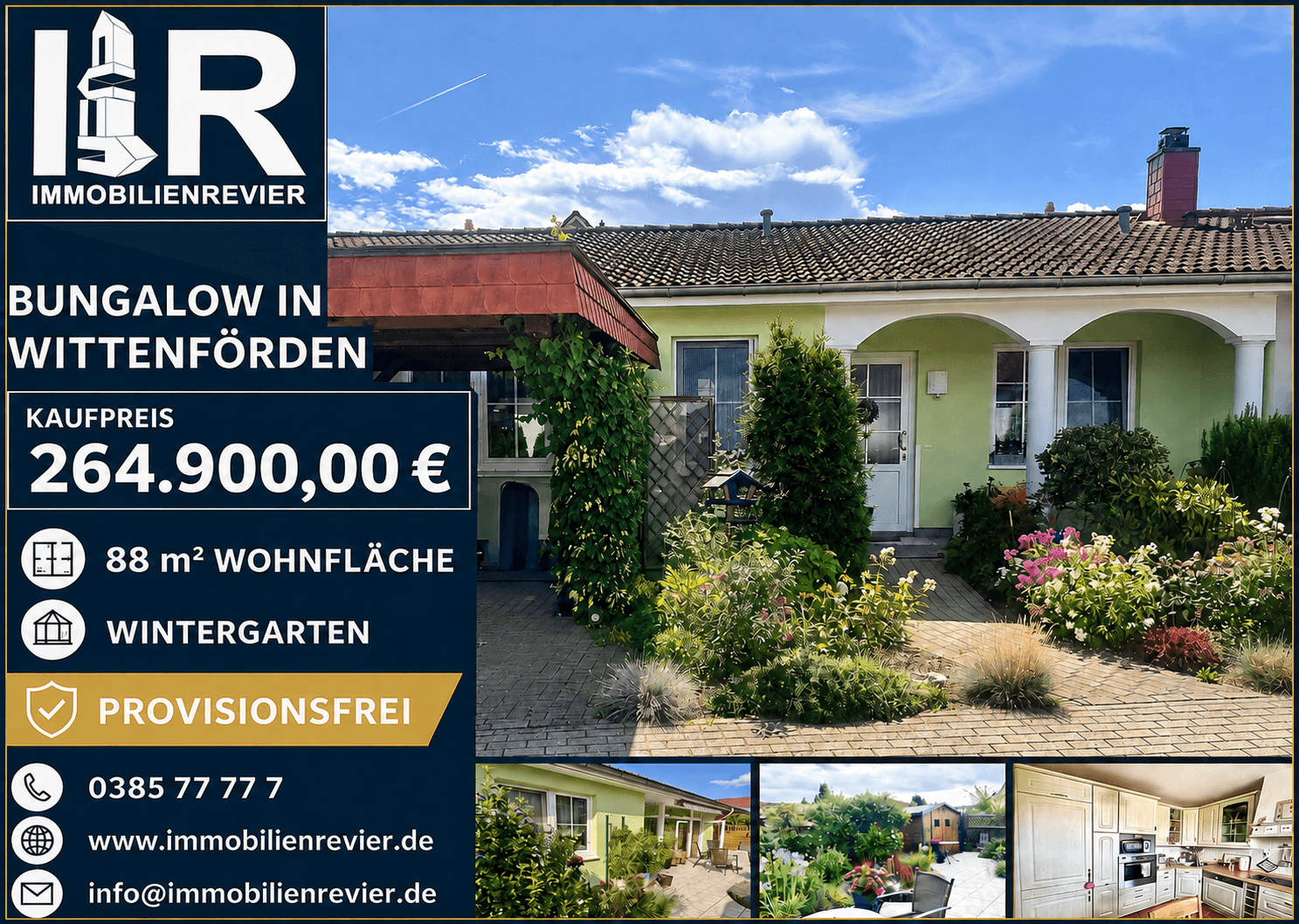 Predaj domu 88 m², pozemok 250 m², Wittenförden, Meklenbursko-Predpomoransko Predaj domu 88 m², pozemok 250 m², Wittenförden, Meklenbursko-Predpomoransko