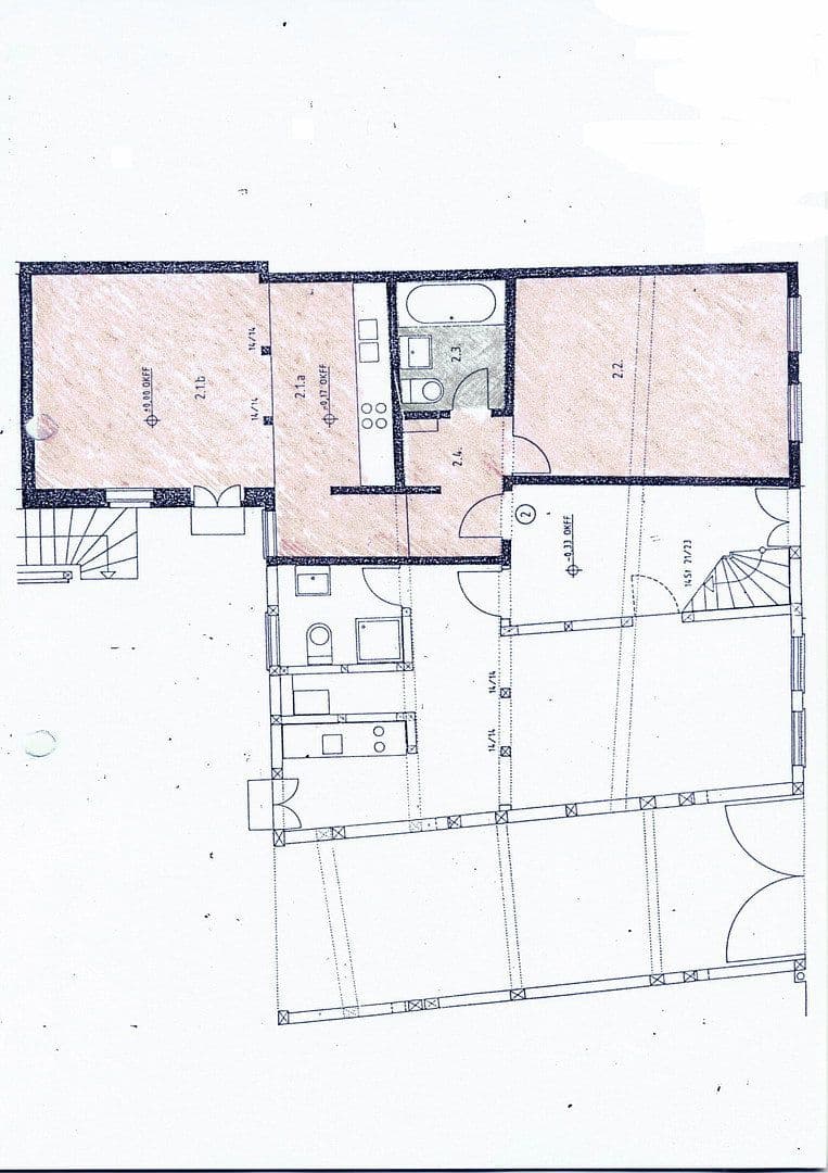 Prenájom bytu 2-izbový 53 m², Goethestr.56, Nauen, Brandenbursko Prenájom bytu 2-izbový 53 m², Goethestr.56, Nauen, Brandenbursko
