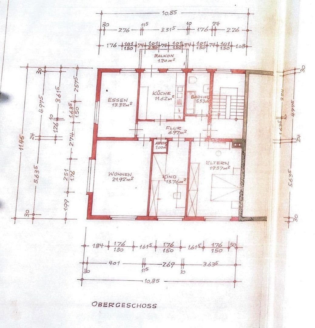 Prenájom bytu 4-izbový 105 m², Hofgeismar, Hesensko Prenájom bytu 4-izbový 105 m², Hofgeismar, Hesensko