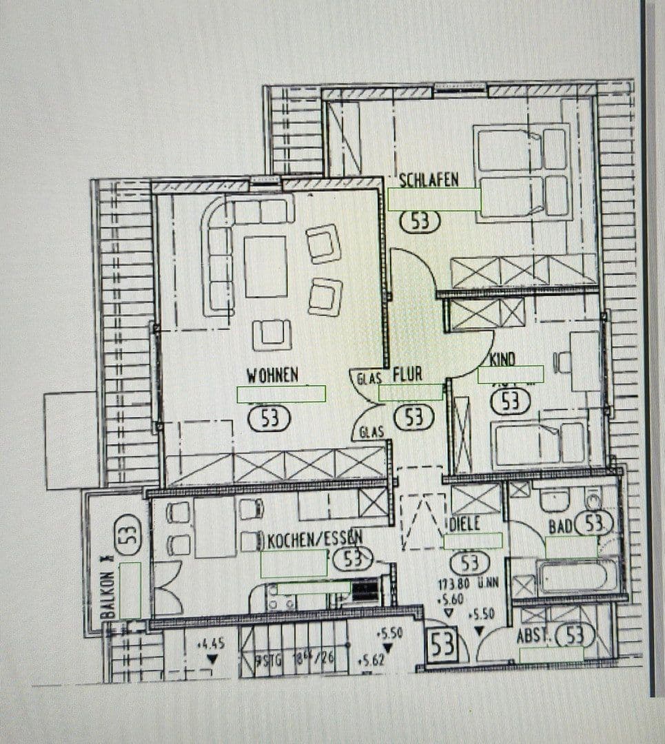 Prenájom bytu 3-izbový 76 m², Weißenfels, Sasko-Anhaltsko Prenájom bytu 3-izbový 76 m², Weißenfels, Sasko-Anhaltsko