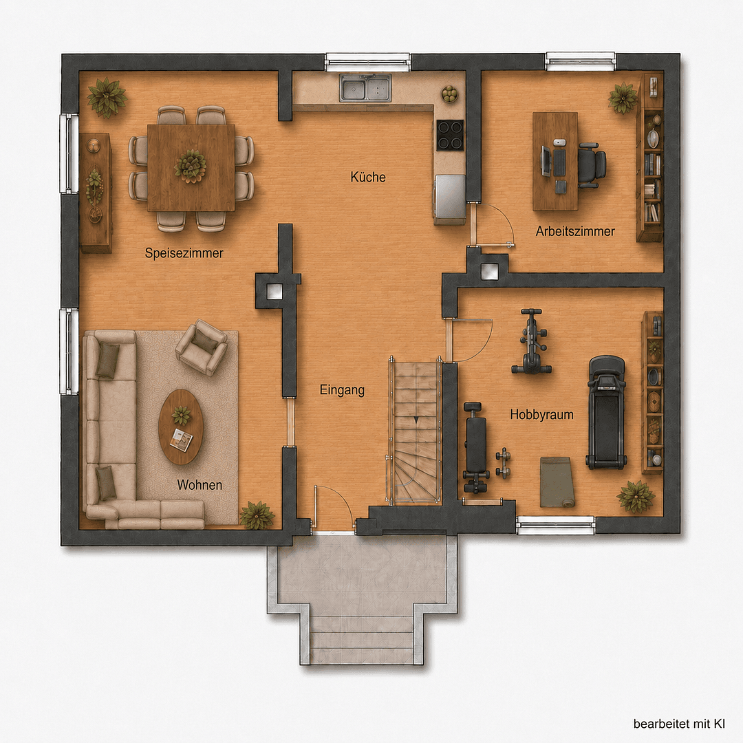 Prenájom domu 200 m², pozemok 340 m², Buchwaldstr. 1, Dreieich, Hesensko Prenájom domu 200 m², pozemok 340 m², Buchwaldstr. 1, Dreieich, Hesensko