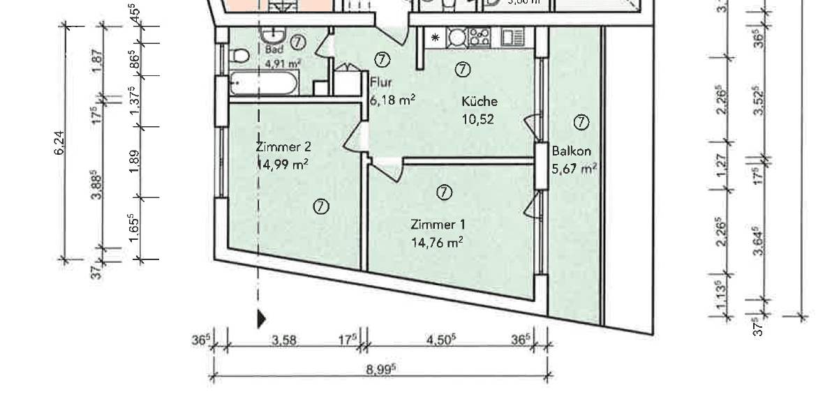 Prenájom bytu 2-izbový 58 m², 2-Zimmer-Wohnung mit Balkon in guter Lage von Mannheim-Sandhofen, Mannheim, Bádensko-Wurttembersko Prenájom bytu 2-izbový 58 m², 2-Zimmer-Wohnung mit Balkon in guter Lage von Mannheim-Sandhofen, Mannheim, Bádensko-Wurttembersko