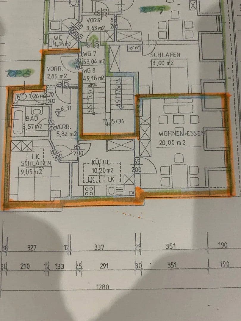 Prenájom bytu 2-izbový 52 m², München, Bavorsko Prenájom bytu 2-izbový 52 m², München, Bavorsko