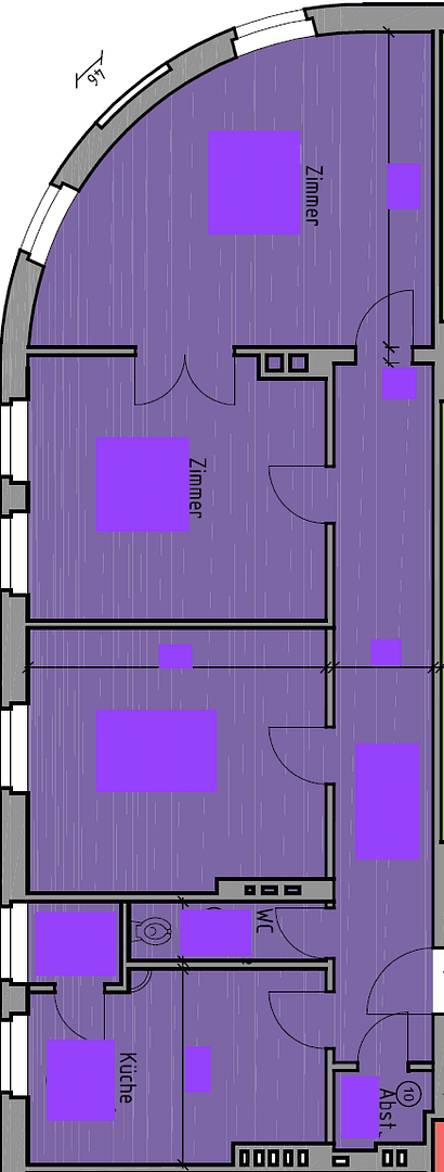 Prenájom bytu 3-izbový 89 m², Mozartstr. 27, Hamburg, Hamburg Prenájom bytu 3-izbový 89 m², Mozartstr. 27, Hamburg, Hamburg