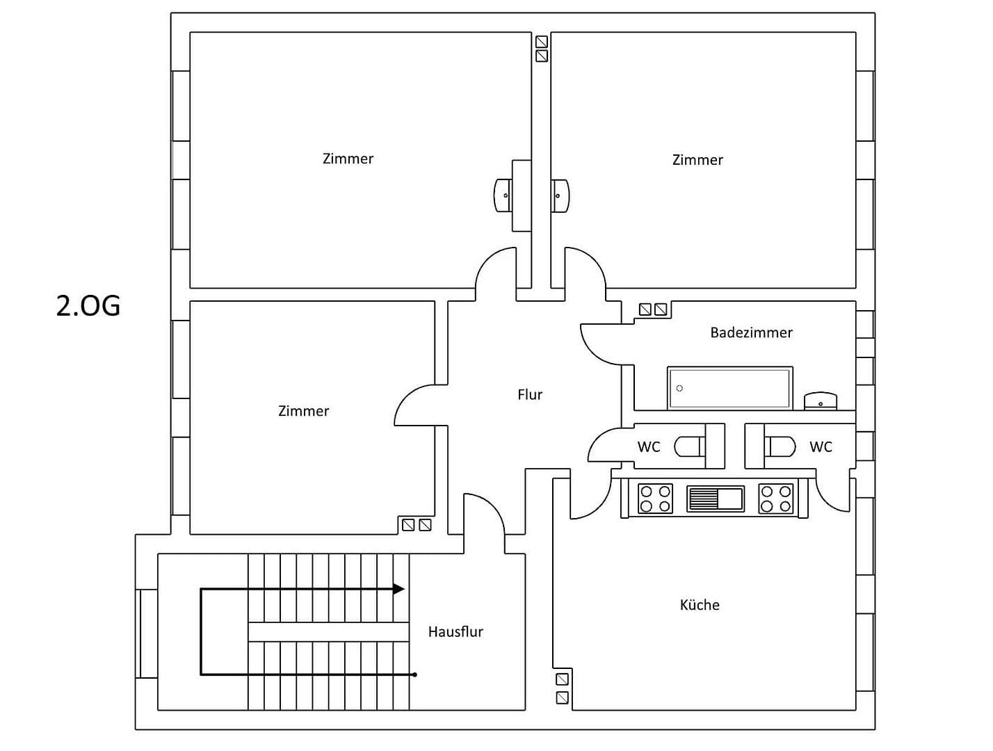 Predaj domu 354 m², pozemok 458 m², Krefeld, Severné Porýnie - Westfálsko Predaj domu 354 m², pozemok 458 m², Krefeld, Severné Porýnie - Westfálsko