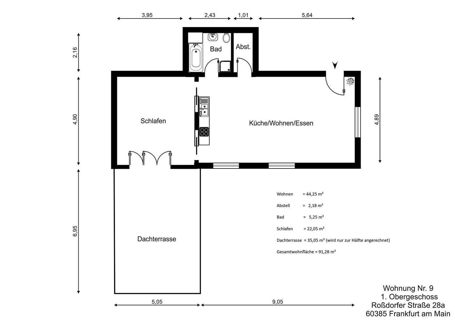 Predaj bytu 2-izbový 92 m², Frankfurt, Hesensko Predaj bytu 2-izbový 92 m², Frankfurt, Hesensko