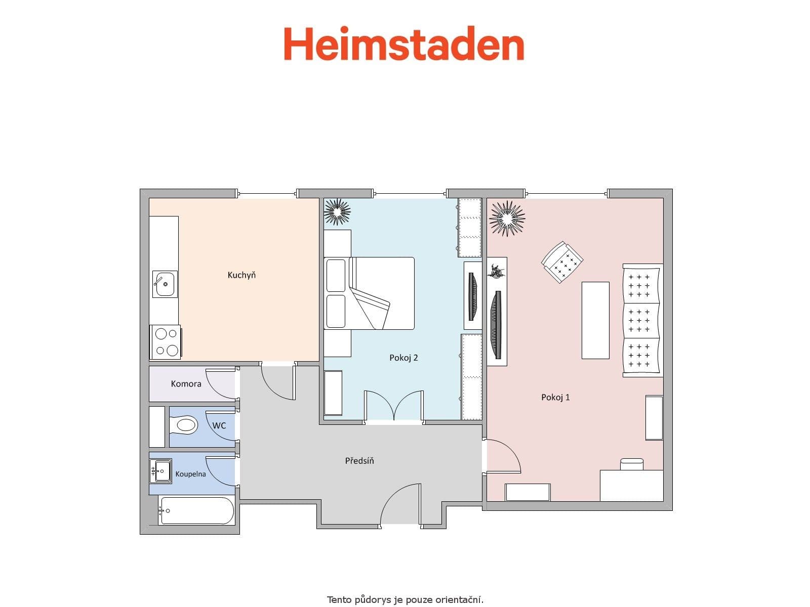 Prenájom bytu 2-izbový 55 m², tř. Osvobození, Karviná, Moravskoslezský kraj Prenájom bytu 2-izbový 55 m², tř. Osvobození, Karviná, Moravskoslezský kraj