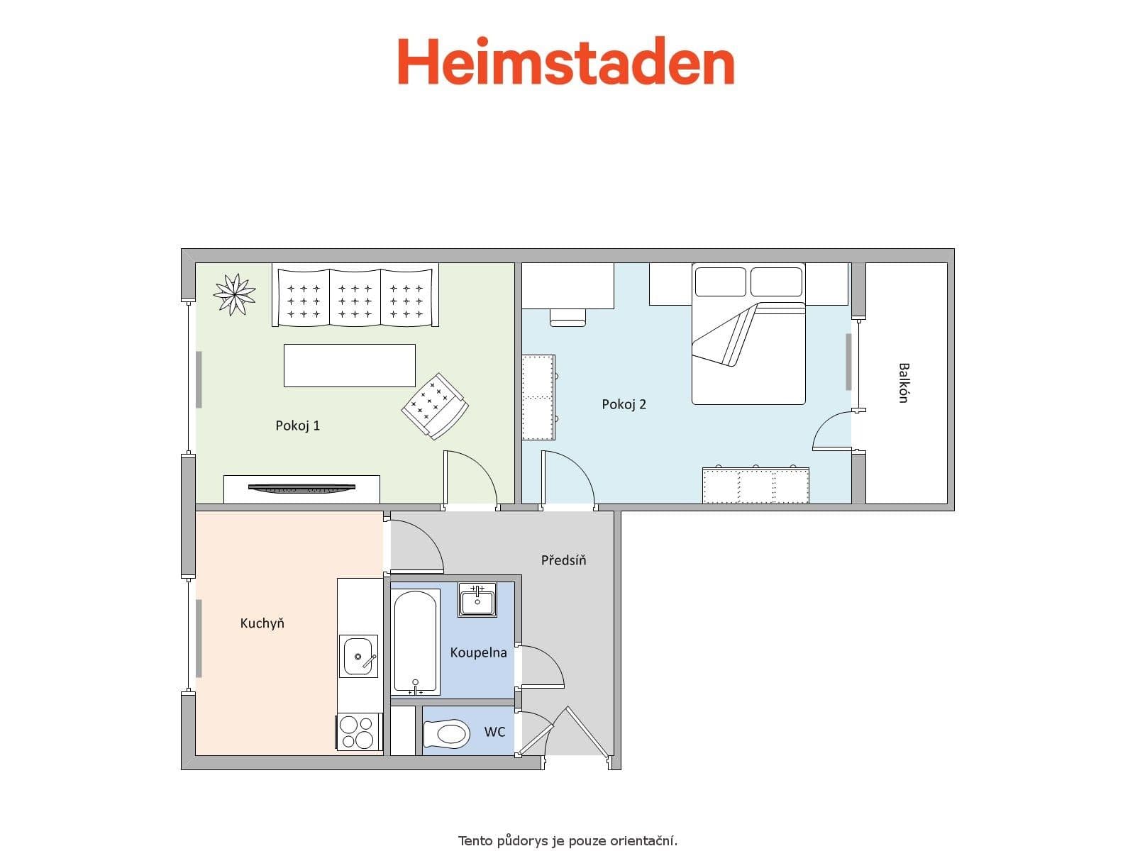 Prenájom bytu 2-izbový 52 m², Kořenského, Karviná, Moravskoslezský kraj Prenájom bytu 2-izbový 52 m², Kořenského, Karviná, Moravskoslezský kraj
