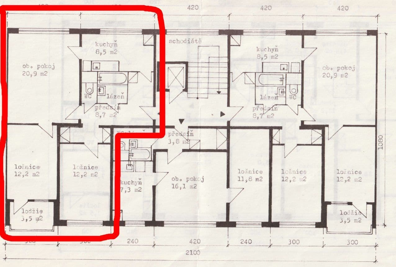 Predaj bytu 3-izbový 68 m², Na Valtické, Břeclav, Jihomoravský kraj Predaj bytu 3-izbový 68 m², Na Valtické, Břeclav, Jihomoravský kraj