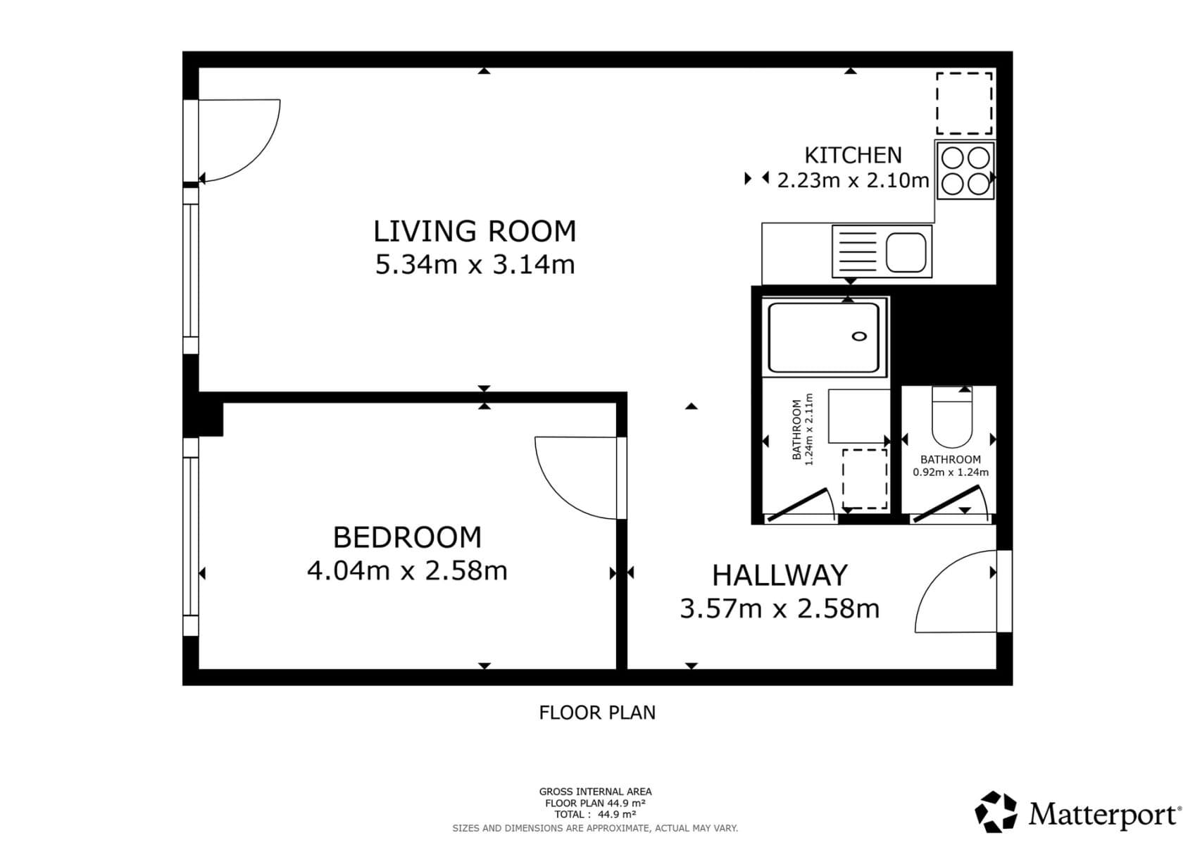 Prenájom bytu 2-izbový 43 m², Krupná, Praha, Praha Prenájom bytu 2-izbový 43 m², Krupná, Praha, Praha