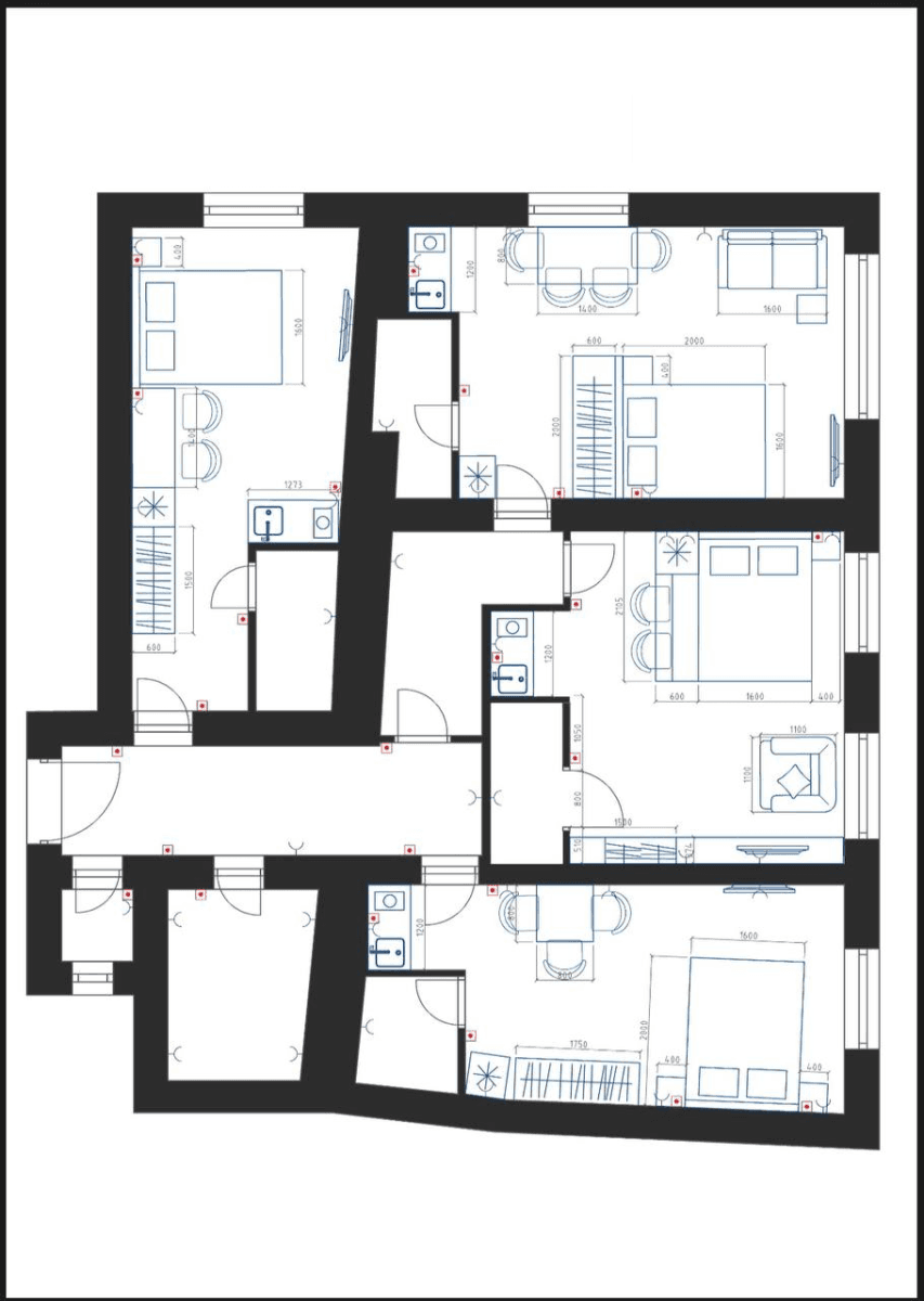 Predaj bytu 4-izbový 115 m², Sokolská, Praha, Praha Predaj bytu 4-izbový 115 m², Sokolská, Praha, Praha