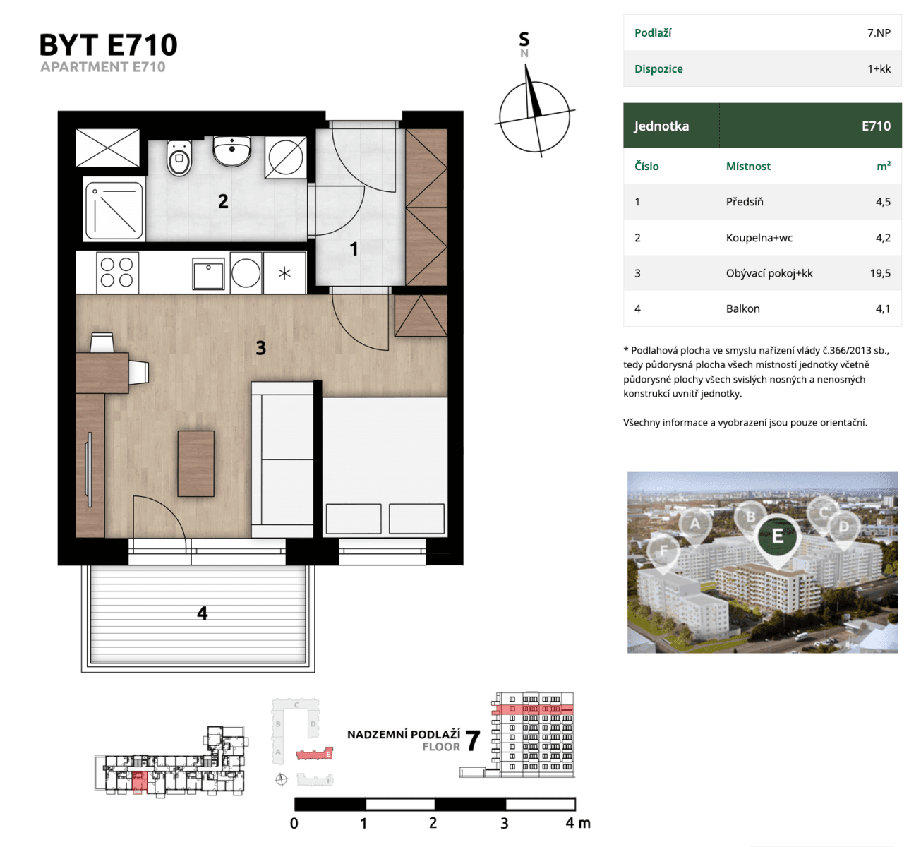 Prenájom bytu 1-izbový 30 m², Arnošta Staňka, Praha, Praha Prenájom bytu 1-izbový 30 m², Arnošta Staňka, Praha, Praha