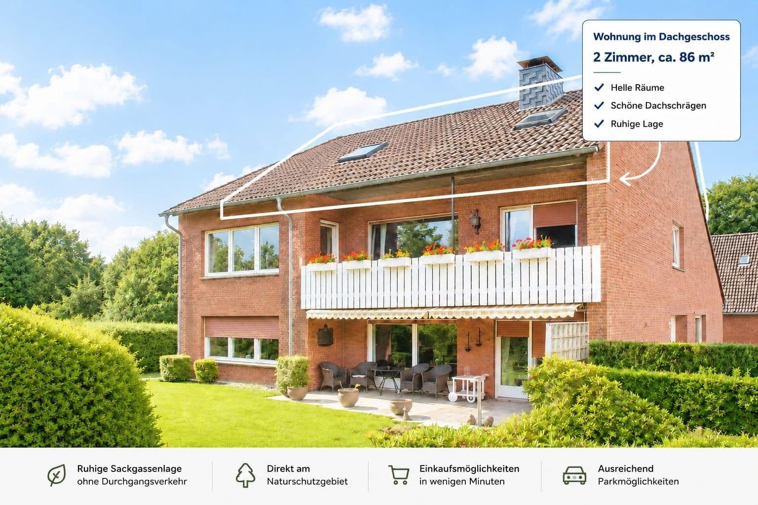 Prenájom bytu 2-izbový 86 m², Jägerstr. 161, Oberhausen, Severné Porýnie - Westfálsko Prenájom bytu 2-izbový 86 m², Jägerstr. 161, Oberhausen, Severné Porýnie - Westfálsko