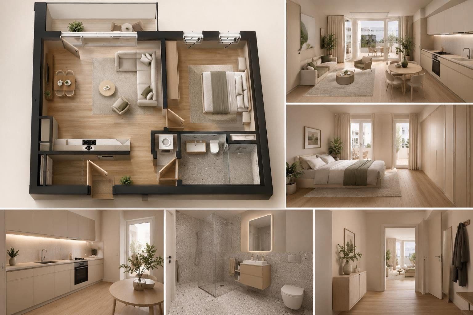 Prenájom bytu 2-izbový 52 m², Parkstraße 44, Berlin, Berlín Prenájom bytu 2-izbový 52 m², Parkstraße 44, Berlin, Berlín