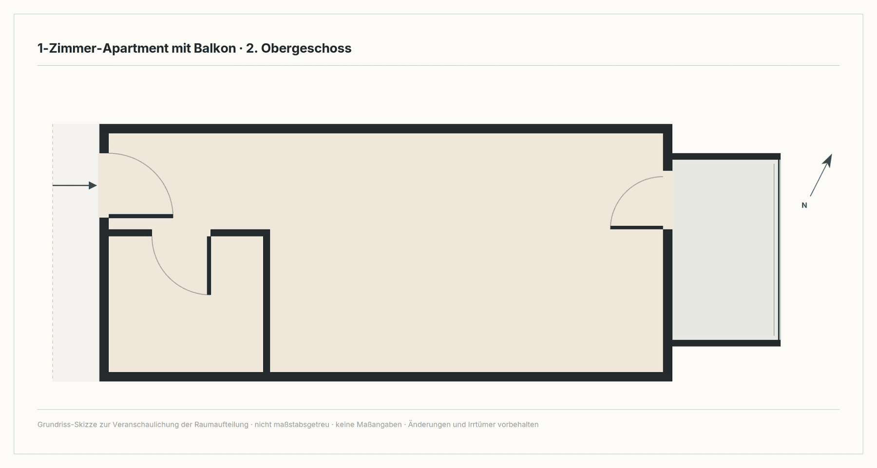 Prenájom bytu 1-izbový 25 m², Essen, Severné Porýnie - Westfálsko Prenájom bytu 1-izbový 25 m², Essen, Severné Porýnie - Westfálsko