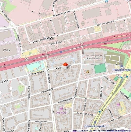 Predaj bytu 3-izbový 60 m², Friedbergstraße 2a, Essen, Severné Porýnie - Westfálsko Predaj bytu 3-izbový 60 m², Friedbergstraße 2a, Essen, Severné Porýnie - Westfálsko