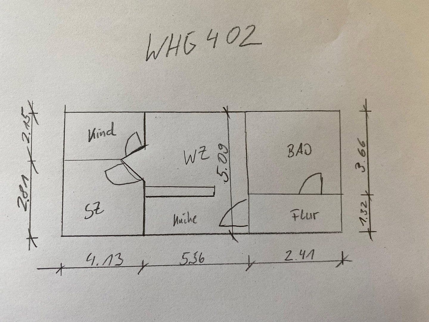 Prenájom bytu 3-izbový 65 m², Marienstraße 4, Eberswalde, Brandenbursko Prenájom bytu 3-izbový 65 m², Marienstraße 4, Eberswalde, Brandenbursko