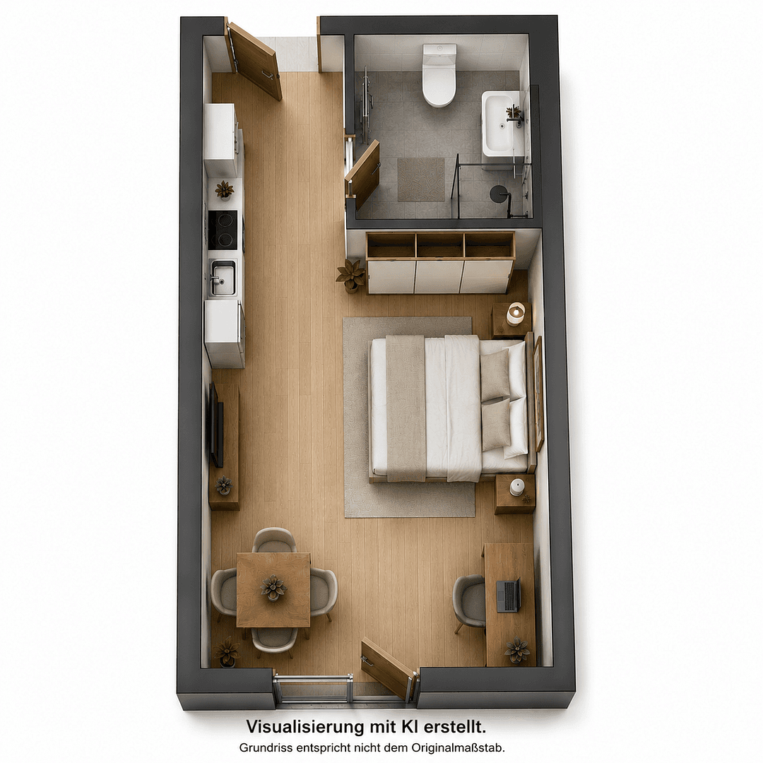 Prenájom bytu 5-izbový 25 m², Traunstein, Bavorsko Prenájom bytu 5-izbový 25 m², Traunstein, Bavorsko