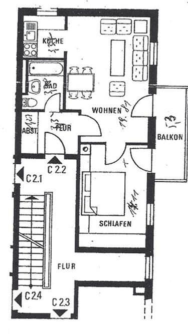 Predaj bytu 2-izbový 50 m², München, Bavorsko Predaj bytu 2-izbový 50 m², München, Bavorsko