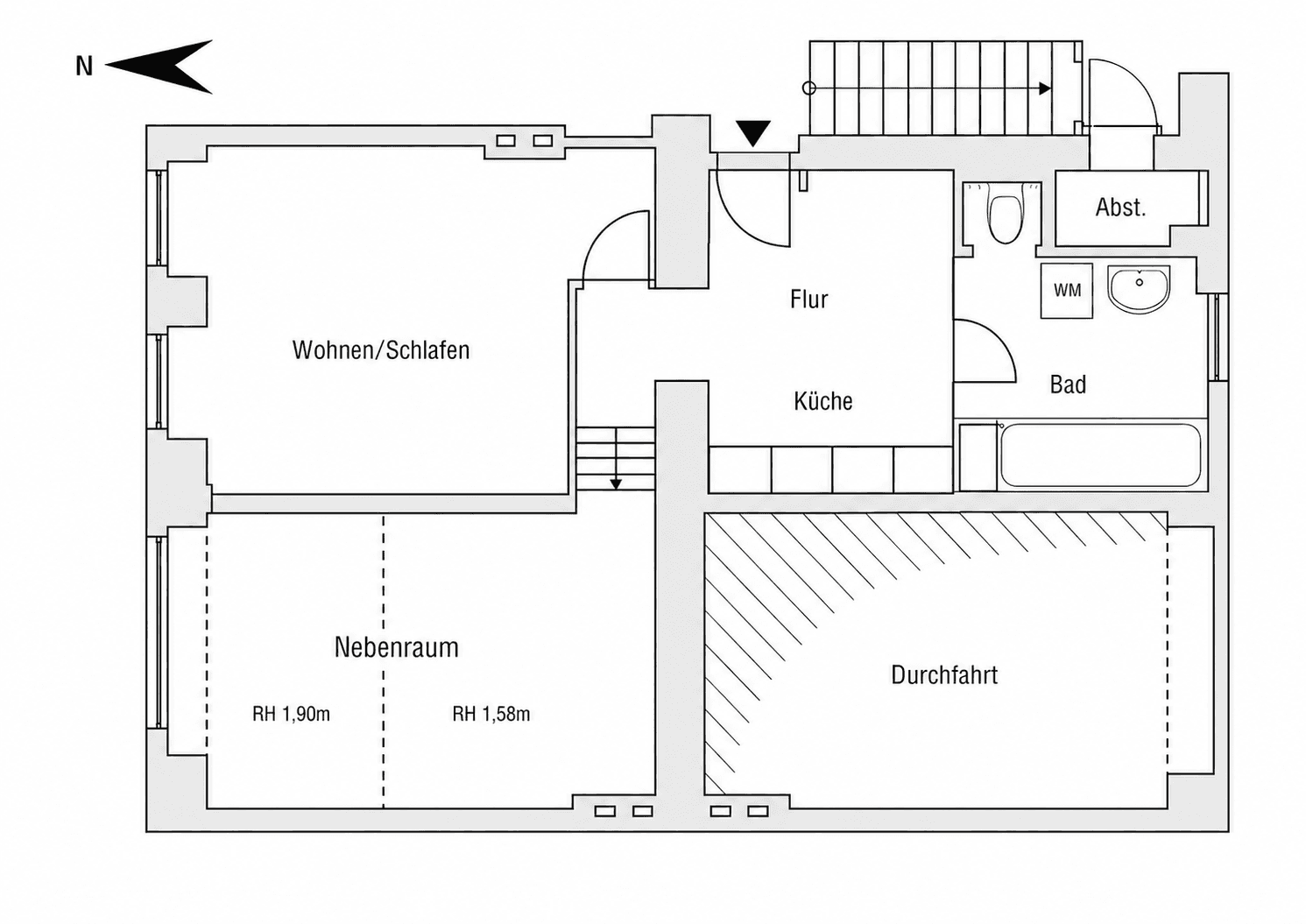 Predaj bytu 1-izbový 44 m², Berlin, Berlín Predaj bytu 1-izbový 44 m², Berlin, Berlín