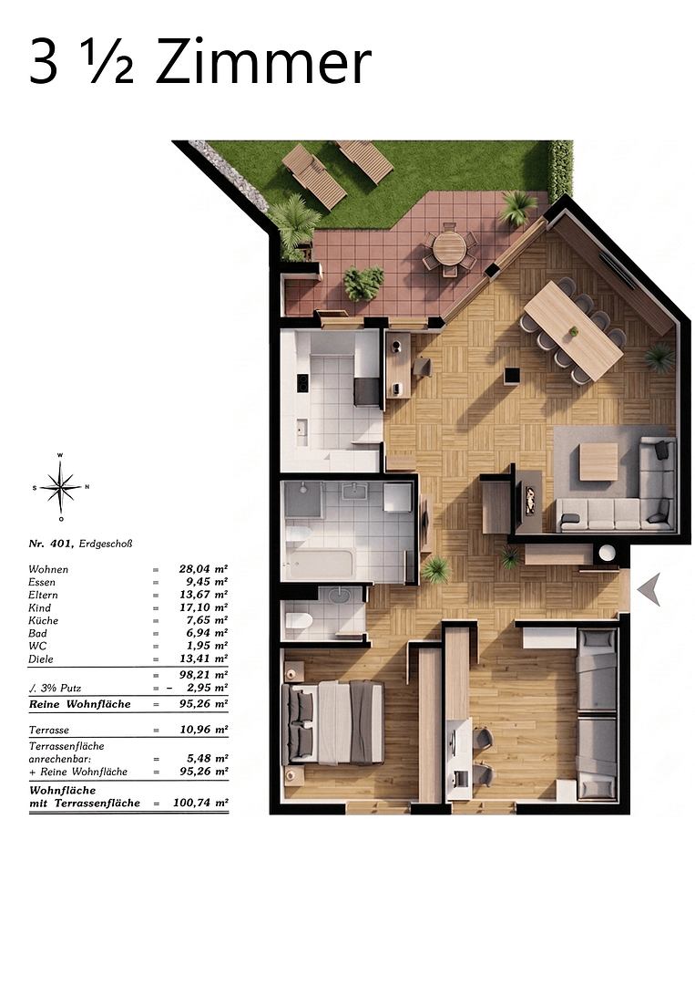 Predaj bytu 3-izbový 101 m², Friedrichshafen, Bádensko-Wurttembersko Predaj bytu 3-izbový 101 m², Friedrichshafen, Bádensko-Wurttembersko