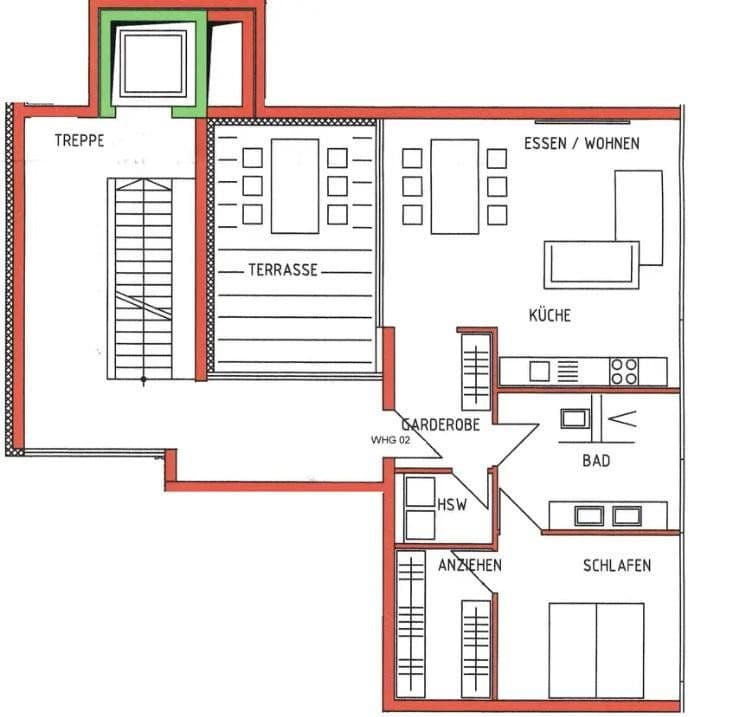 Prenájom bytu 2-izbový 75 m², Aschaffenburg, Bavorsko Prenájom bytu 2-izbový 75 m², Aschaffenburg, Bavorsko