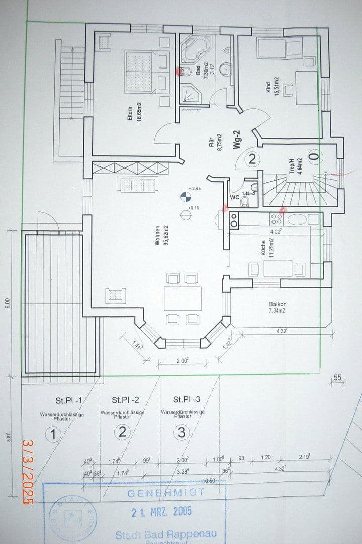 Prenájom bytu 3-izbový 102 m², Bad Rappenau, Bádensko-Wurttembersko Prenájom bytu 3-izbový 102 m², Bad Rappenau, Bádensko-Wurttembersko