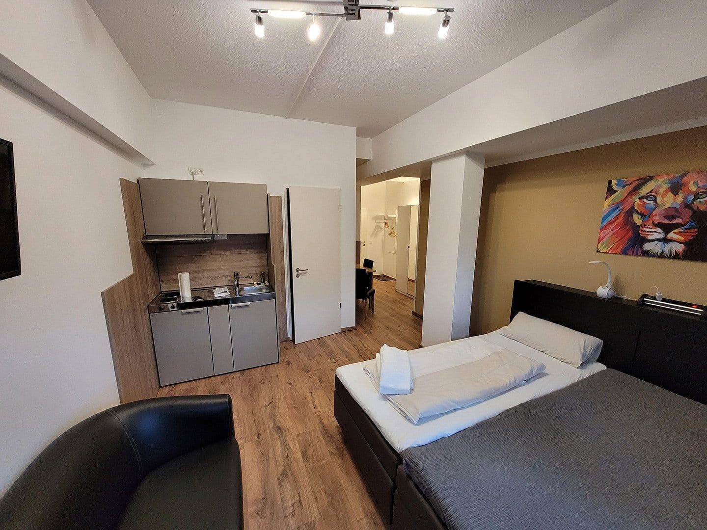 Prenájom bytu 1-izbový 27 m², Baldhamer Straße 72, Vaterstetten, Bavorsko Prenájom bytu 1-izbový 27 m², Baldhamer Straße 72, Vaterstetten, Bavorsko