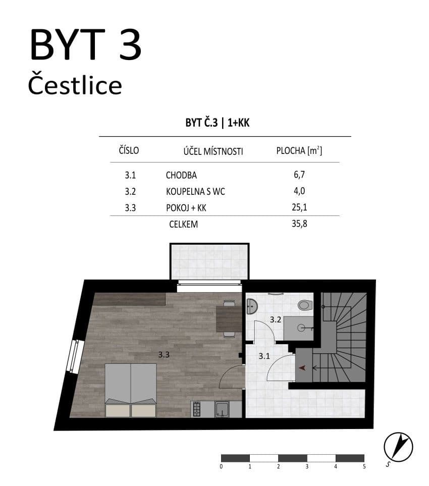 Prenájom bytu 1-izbový 36 m², Lipová, Čestlice, Středočeský kraj Prenájom bytu 1-izbový 36 m², Lipová, Čestlice, Středočeský kraj