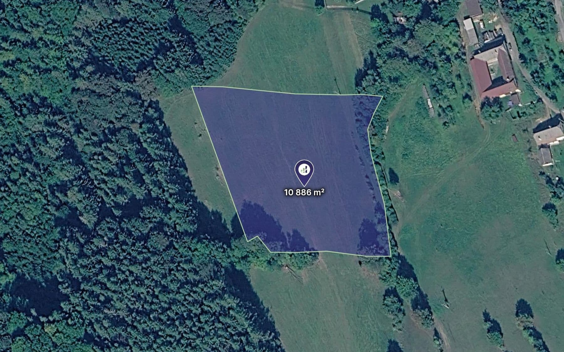Predaj pozemku 3.629 m², Městečko Trnávka, Pardubický kraj Predaj pozemku 3.629 m², Městečko Trnávka, Pardubický kraj