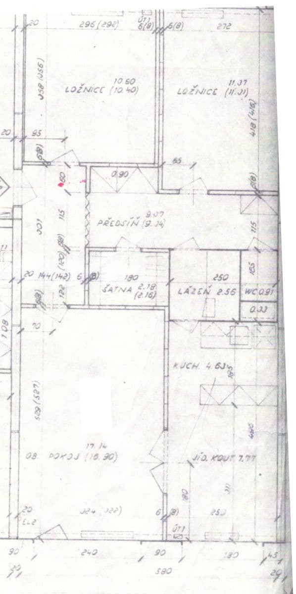 Prenájom bytu 3-izbový 71 m², Třeboradická, Praha, Praha Prenájom bytu 3-izbový 71 m², Třeboradická, Praha, Praha