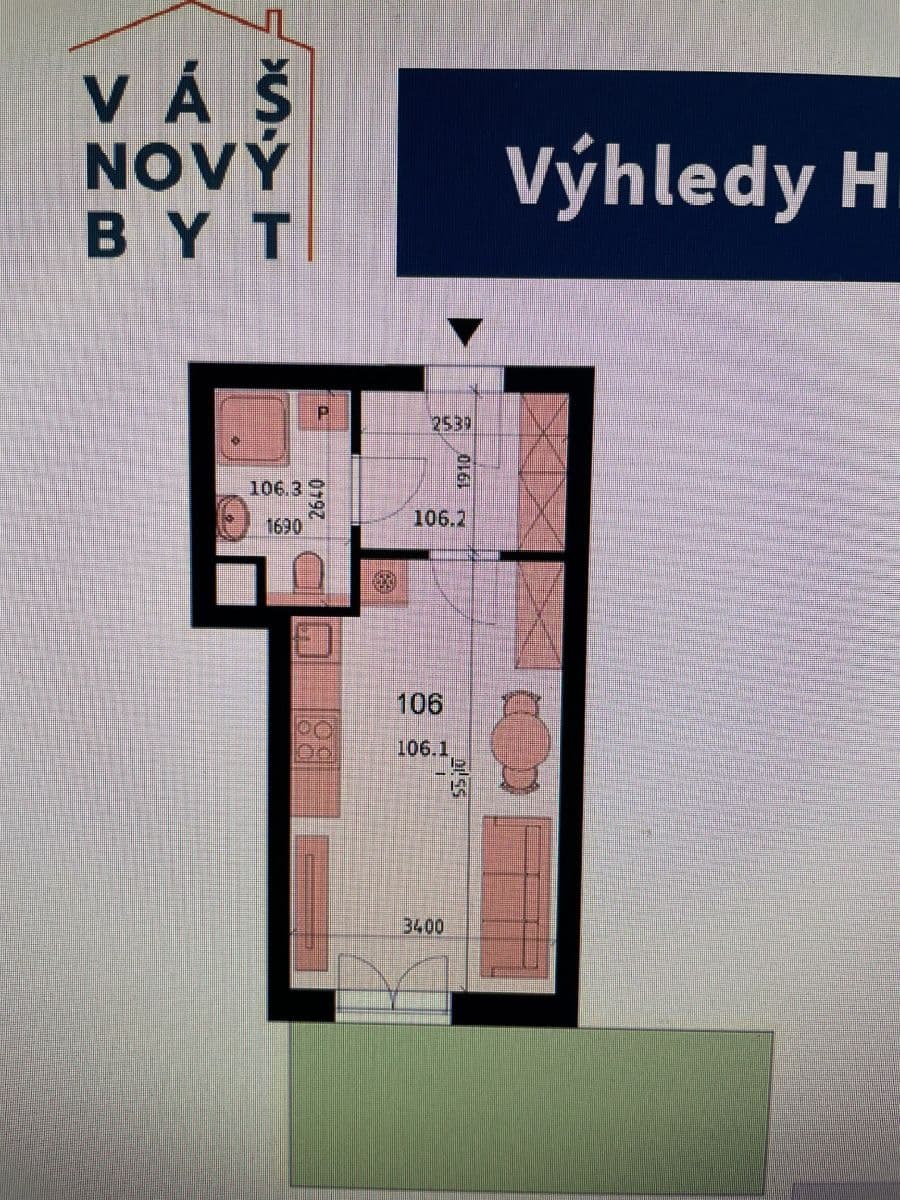 Prenájom bytu 1-izbový 30 m², Starý Dvůr, Hrádek nad Nisou, Liberecký kraj Prenájom bytu 1-izbový 30 m², Starý Dvůr, Hrádek nad Nisou, Liberecký kraj