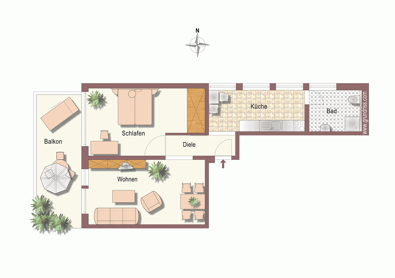 Prenájom bytu 2-izbový 50 m², Unter den Linden 0, Horn-Bad Meinberg, Severné Porýnie - Westfálsko Prenájom bytu 2-izbový 50 m², Unter den Linden 0, Horn-Bad Meinberg, Severné Porýnie - Westfálsko