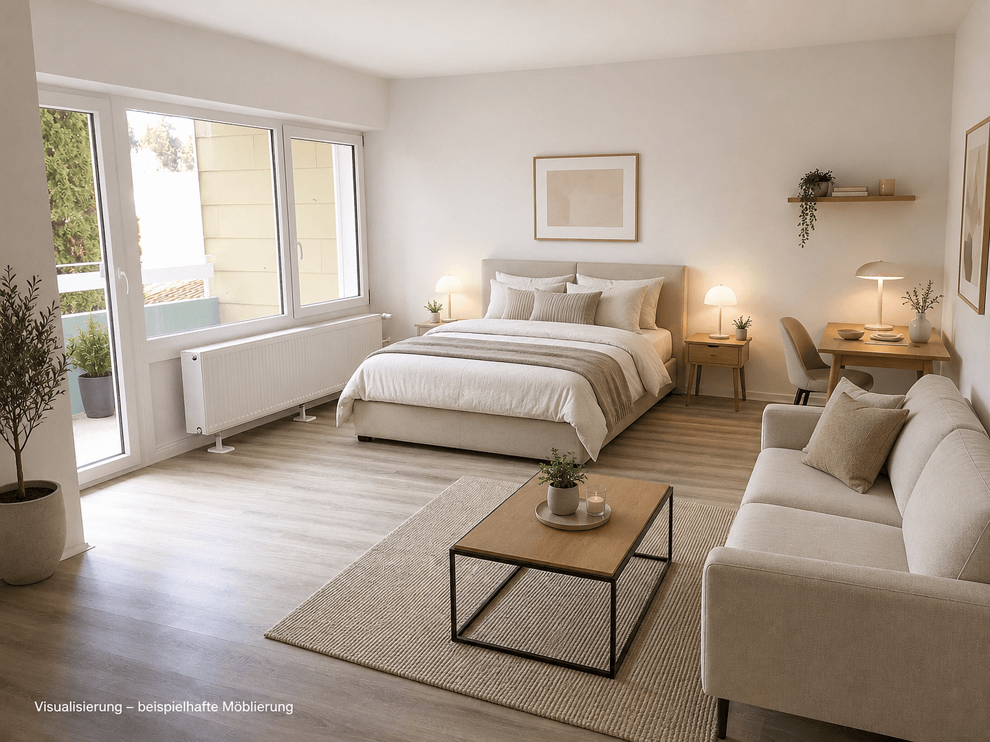 Predaj bytu 1-izbový 44 m², Pallingerstraße 3, Traunreut, Bavorsko Predaj bytu 1-izbový 44 m², Pallingerstraße 3, Traunreut, Bavorsko