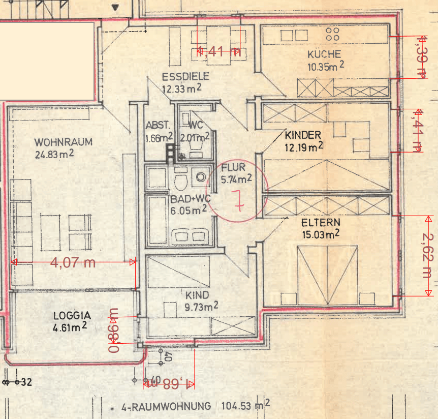 Predaj bytu 4-izbový 105 m², Oldenburg, Dolné Sasko Predaj bytu 4-izbový 105 m², Oldenburg, Dolné Sasko
