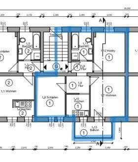 Predaj bytu 2-izbový 58 m², Borna, Sasko Predaj bytu 2-izbový 58 m², Borna, Sasko