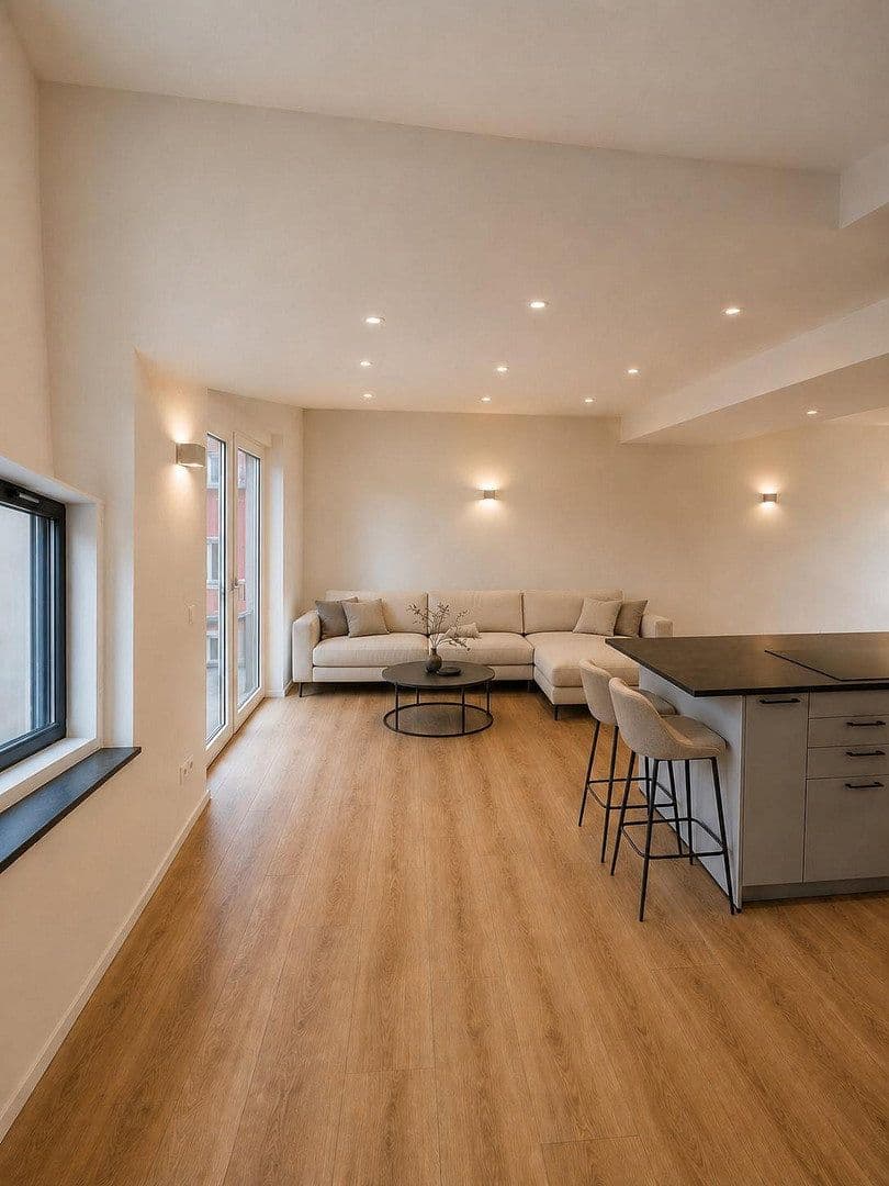Prenájom bytu 1-izbový 46 m², Augsburger Straße 2, Mering, Bavorsko Prenájom bytu 1-izbový 46 m², Augsburger Straße 2, Mering, Bavorsko
