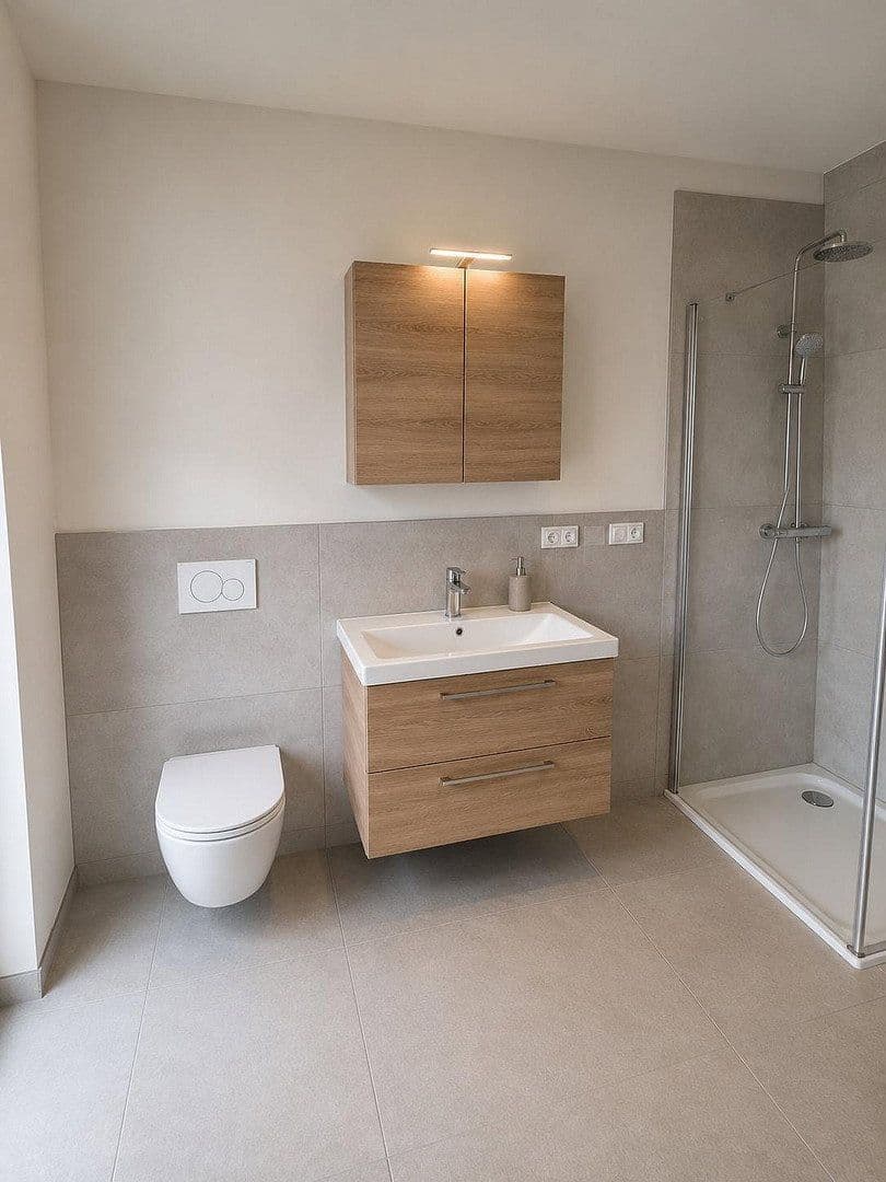 Prenájom bytu 1-izbový 46 m², Augsburger Straße 2, Mering, Bavorsko Prenájom bytu 1-izbový 46 m², Augsburger Straße 2, Mering, Bavorsko