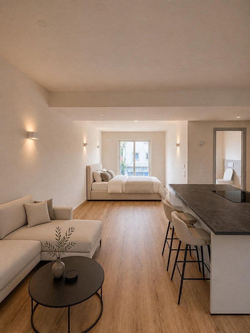 Prenájom bytu 1-izbový 46 m², Augsburger Straße 2, Mering, Bavorsko Prenájom bytu 1-izbový 46 m², Augsburger Straße 2, Mering, Bavorsko