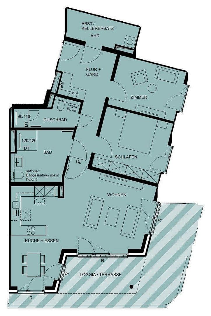 Prenájom bytu 3-izbový 118 m², Lübeck, Šlezvicko-Holštajnsko Prenájom bytu 3-izbový 118 m², Lübeck, Šlezvicko-Holštajnsko