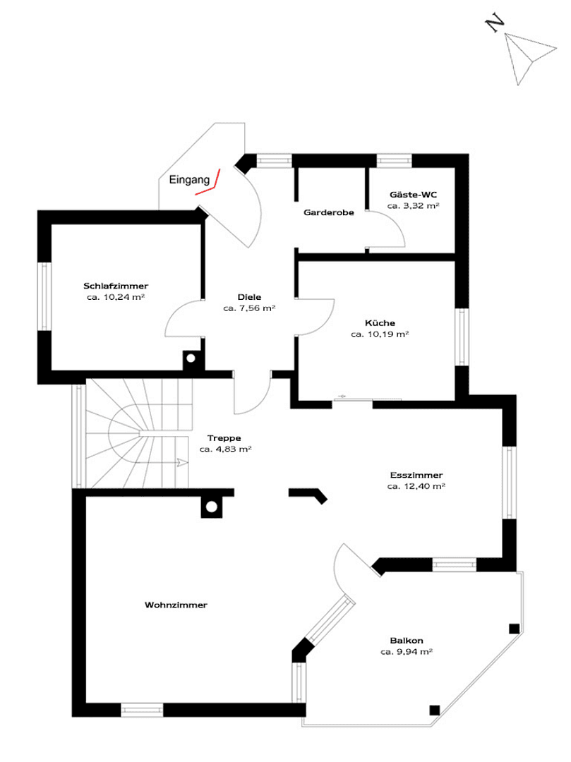 Predaj domu 168 m², pozemok 1.007 m², Taunusstr. 43, Langgöns, Hesensko Predaj domu 168 m², pozemok 1.007 m², Taunusstr. 43, Langgöns, Hesensko