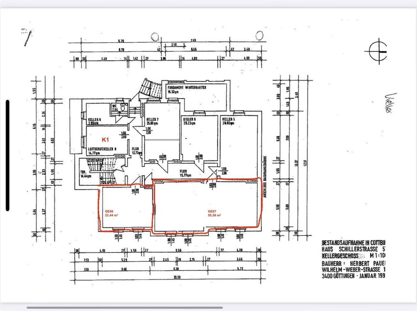 Prenájom kancelárie 45 m², Schillerstraße 55, Cottbus, Brandenbursko Prenájom kancelárie 45 m², Schillerstraße 55, Cottbus, Brandenbursko