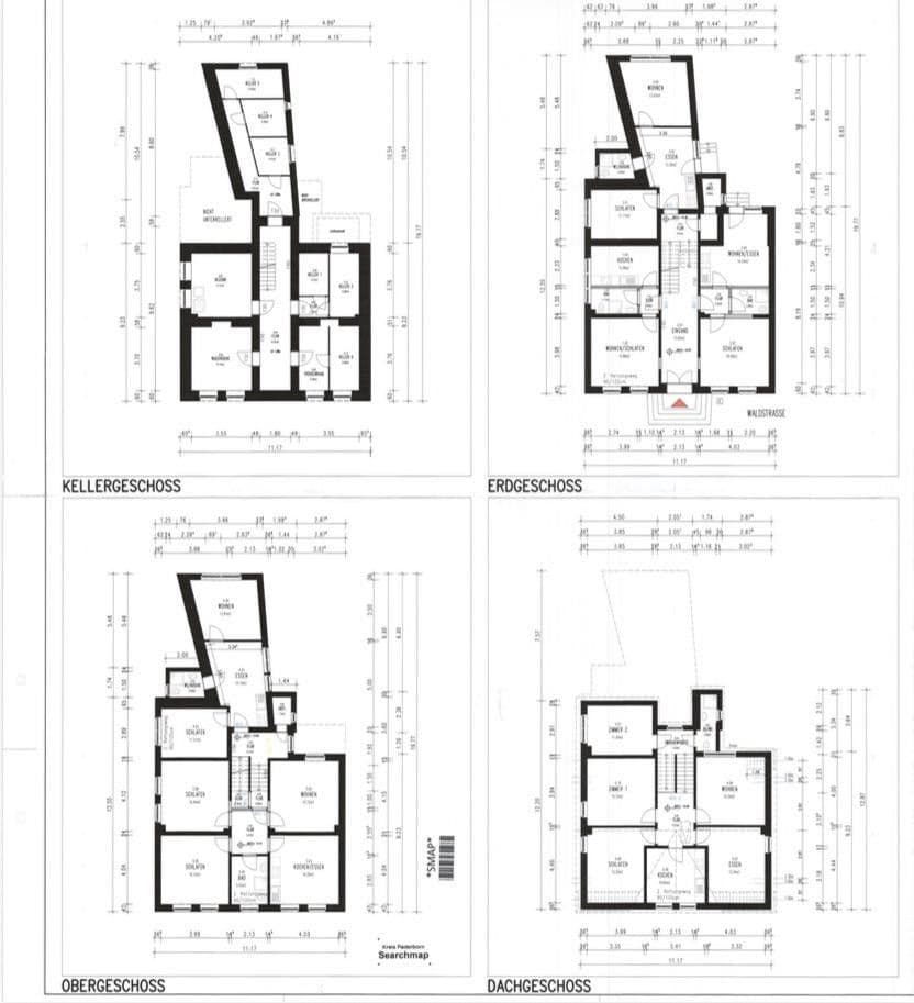Predaj domu 365 m², pozemok 392 m², Waldstraße.6, Bad Lippspringe, Severné Porýnie - Westfálsko Predaj domu 365 m², pozemok 392 m², Waldstraße.6, Bad Lippspringe, Severné Porýnie - Westfálsko