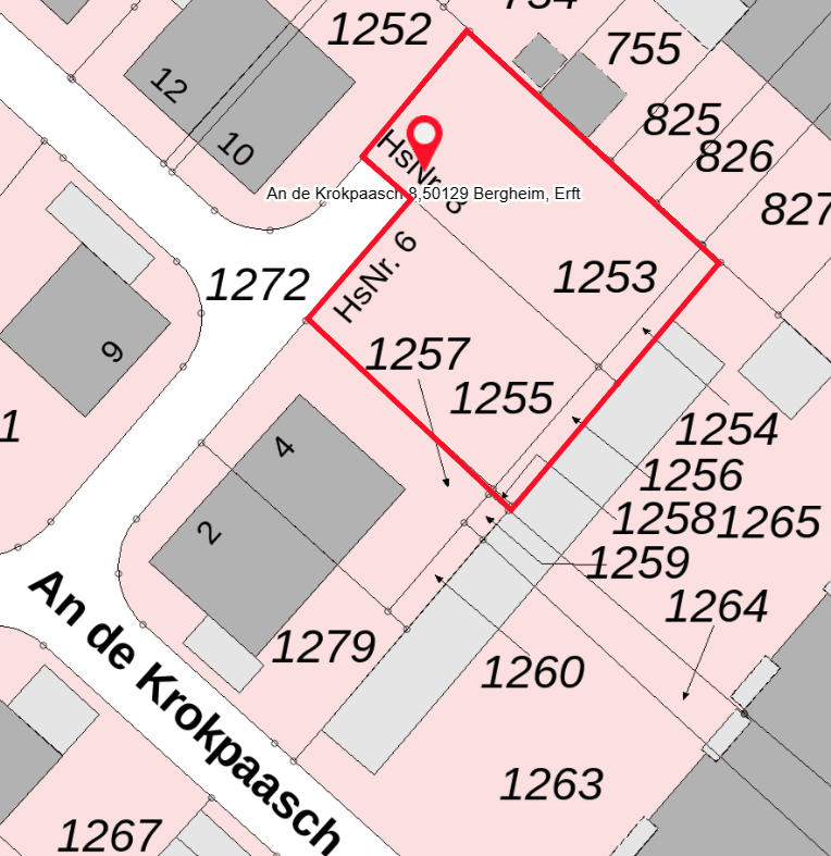 Predaj pozemku 281 m², Bergheim, Severné Porýnie - Westfálsko Predaj pozemku 281 m², Bergheim, Severné Porýnie - Westfálsko