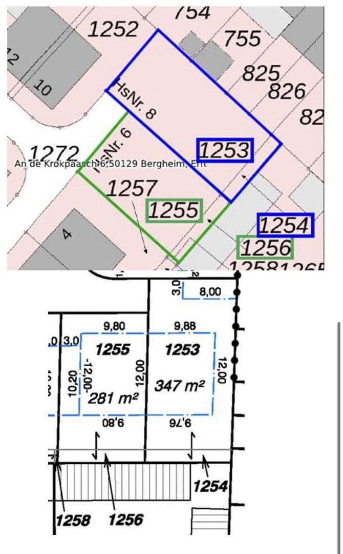 Predaj pozemku 281 m², Bergheim, Severné Porýnie - Westfálsko Predaj pozemku 281 m², Bergheim, Severné Porýnie - Westfálsko