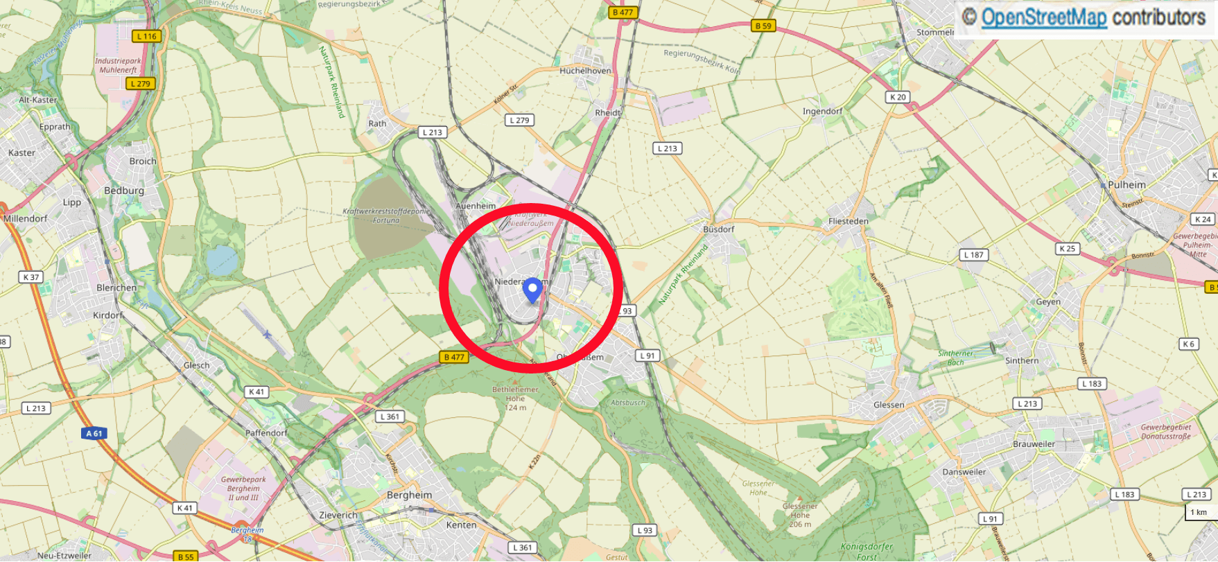 Predaj pozemku 281 m², Bergheim, Severné Porýnie - Westfálsko Predaj pozemku 281 m², Bergheim, Severné Porýnie - Westfálsko
